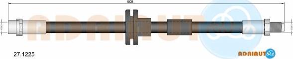 Adriauto 27.1225 - Flexible de frein cwaw.fr