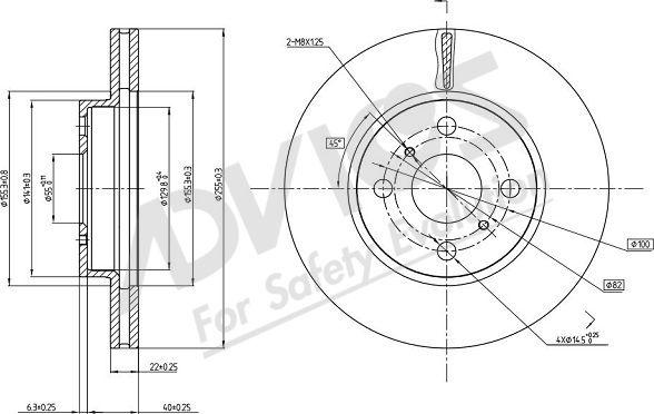 Advics A6F116B - Disque de frein cwaw.fr