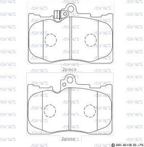 BOSCH BP1124 - Kit de plaquettes de frein, frein à disque cwaw.fr