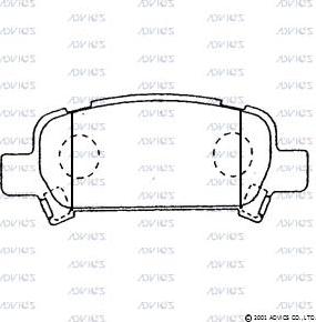 Lucas Electrical 6132239 - Kit de plaquettes de frein, frein à disque cwaw.fr