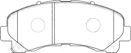 ADVICS-SEA J1N034 - Kit de plaquettes de frein, frein à disque cwaw.fr