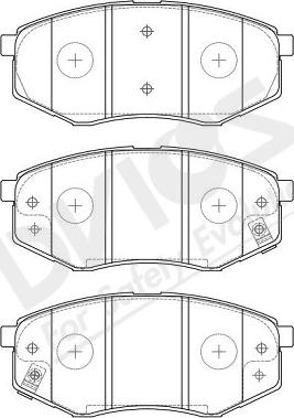 ADVICS-SEA R1N062Y - Kit de plaquettes de frein, frein à disque cwaw.fr