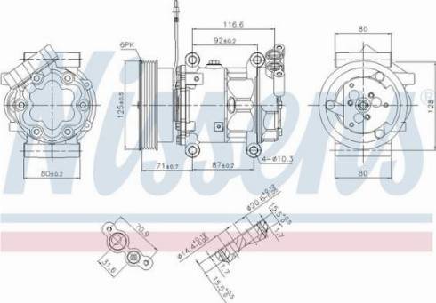 AES PSH 89064 - Compresseur, climatisation cwaw.fr