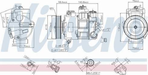 AES PSH 890632 - Compresseur, climatisation cwaw.fr