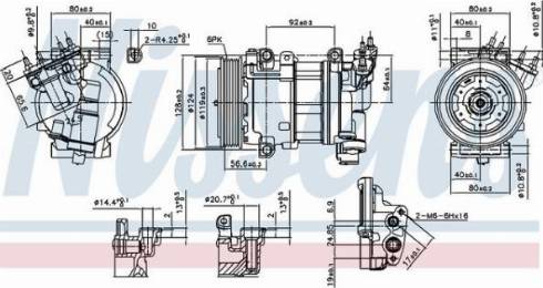 AES PSH 890051 - Compresseur, climatisation cwaw.fr