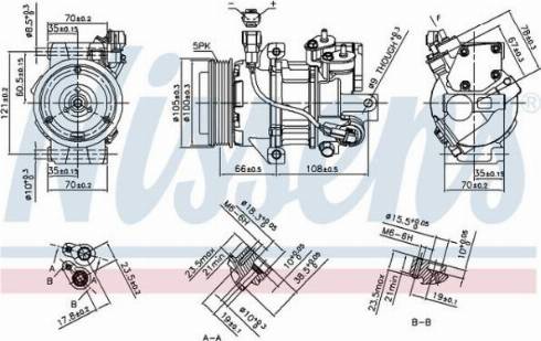 AES PSH 890077 - Compresseur, climatisation cwaw.fr