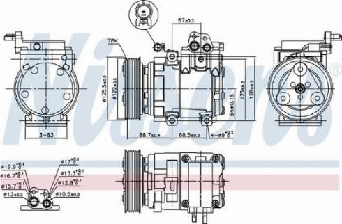 AES PSH 890129 - Compresseur, climatisation cwaw.fr