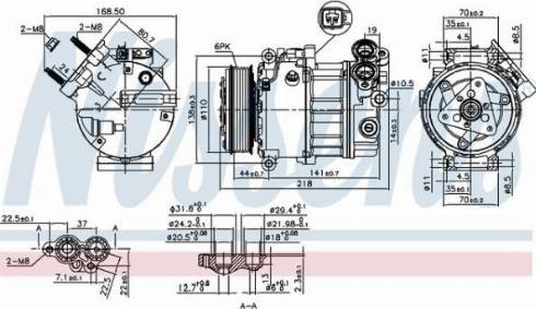 AES PSH 890125 - Compresseur, climatisation cwaw.fr