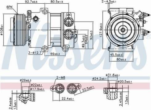 AES PSH 890179 - Compresseur, climatisation cwaw.fr