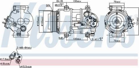 AES PSH 89089 - Compresseur, climatisation cwaw.fr