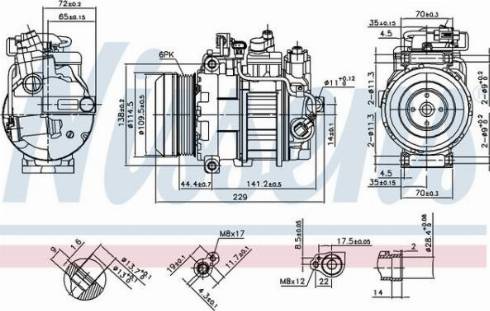 AES PSH 890296 - Compresseur, climatisation cwaw.fr