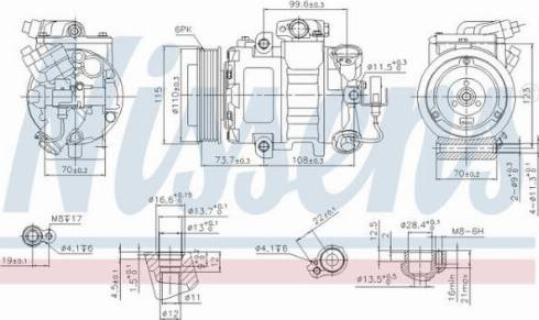 AES PSH 89026 - Compresseur, climatisation cwaw.fr