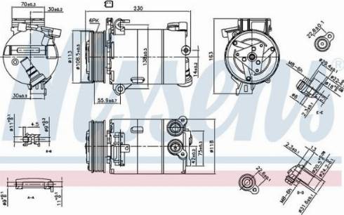 AES PSH 890213 - Compresseur, climatisation cwaw.fr