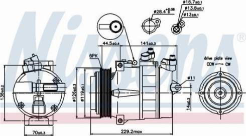 AES PSH 89022 - Compresseur, climatisation cwaw.fr