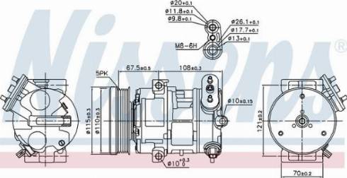 AES PSH 89100 - Compresseur, climatisation cwaw.fr