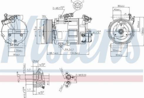 AES PSH 89313 - Compresseur, climatisation cwaw.fr