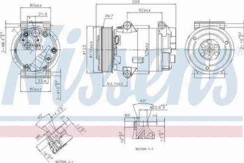 AES PSH 89323 - Compresseur, climatisation cwaw.fr