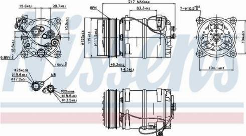 AES PSH 89249 - Compresseur, climatisation cwaw.fr