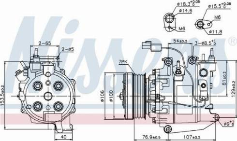 AES PSH 89246 - Compresseur, climatisation cwaw.fr