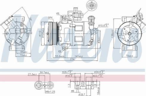 AES PSH 89216 - Compresseur, climatisation cwaw.fr