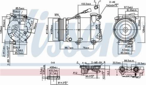 AES PSH 89234 - Compresseur, climatisation cwaw.fr