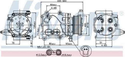 AES PSH 89228 - Compresseur, climatisation cwaw.fr