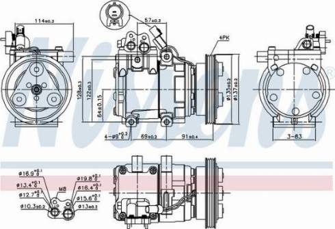 AES PSH 89274 - Compresseur, climatisation cwaw.fr