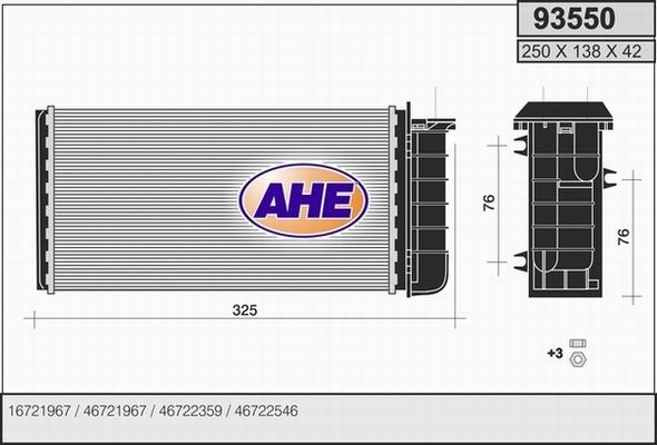 AHE 93550 - Système de chauffage cwaw.fr