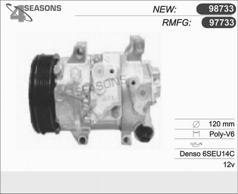 AHE 97733 - Compresseur, climatisation cwaw.fr