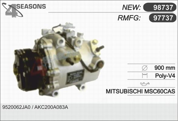 AHE 97737 - Compresseur, climatisation cwaw.fr