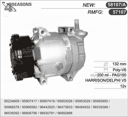 AHE 58107/A - Compresseur, climatisation cwaw.fr