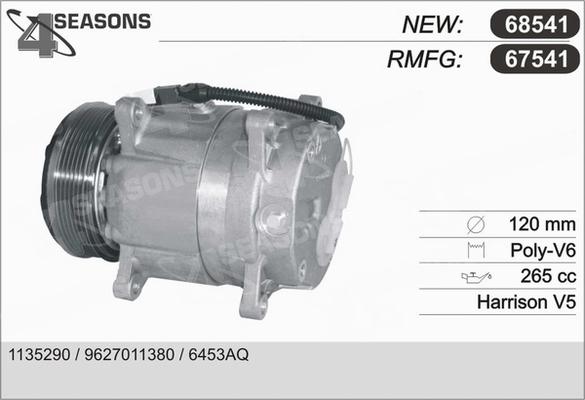 AHE 67541 - Compresseur, climatisation cwaw.fr