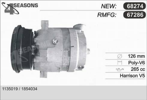 AHE 67286 - Compresseur, climatisation cwaw.fr