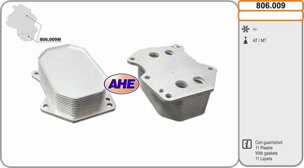 AHE 806.009 - Radiateur d'huile cwaw.fr