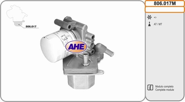 AHE 806.017M - Radiateur d'huile cwaw.fr