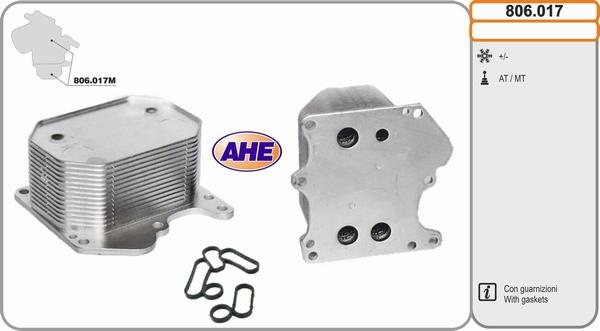 AHE 806.017 - Radiateur d'huile cwaw.fr