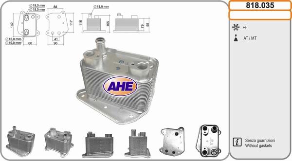 AHE 818.035 - Radiateur d'huile cwaw.fr