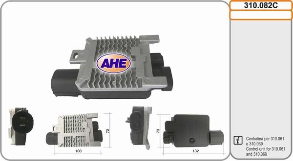 AHE 310.082C - Ventilateur, refroidissement du moteur cwaw.fr