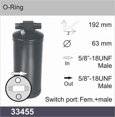 AHE 33455 - Filtre déshydratant, climatisation cwaw.fr