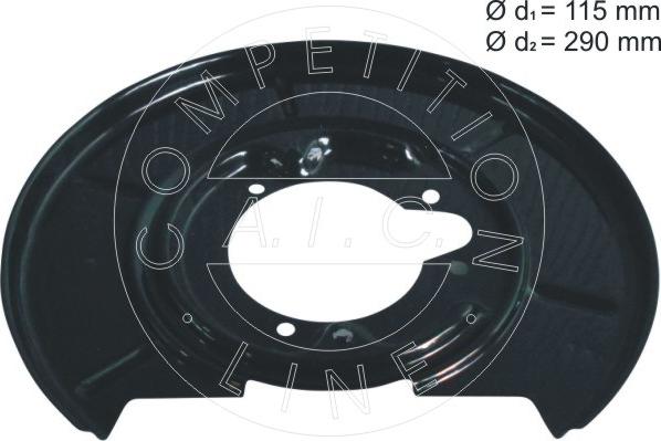 AIC 56247 - Déflecteur, disque de frein cwaw.fr