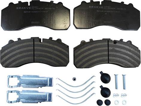 AIR FREN 21.29087K - Kit de plaquettes de frein, frein à disque cwaw.fr