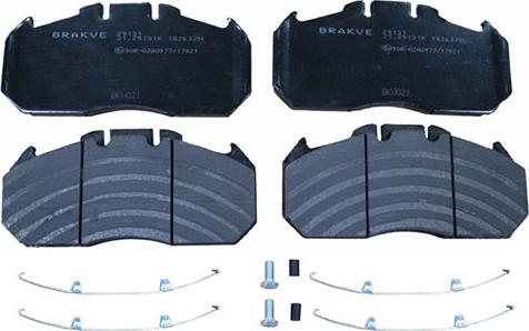 AIR FREN 21.29131K - Kit de plaquettes de frein, frein à disque cwaw.fr