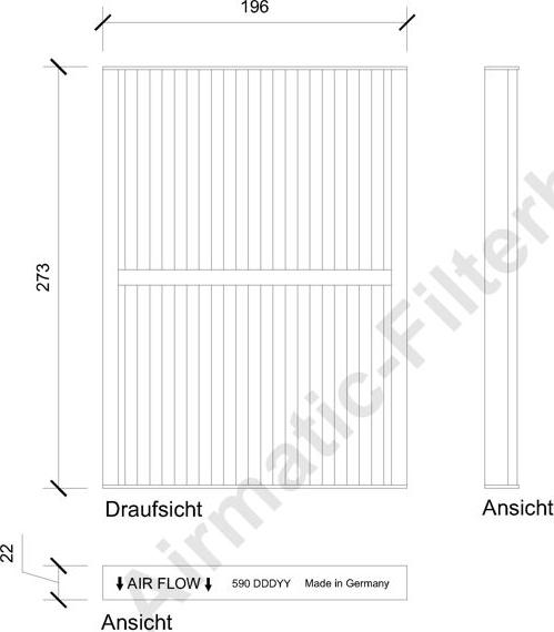 Airmatic IF0590 - Filtre, air de l'habitacle cwaw.fr