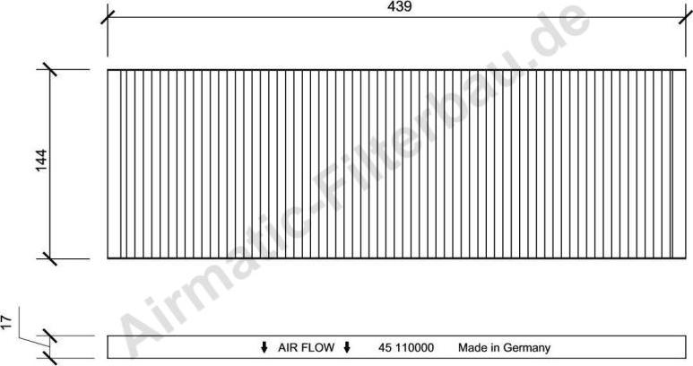 Airmatic IF0045 - Filtre, air de l'habitacle cwaw.fr