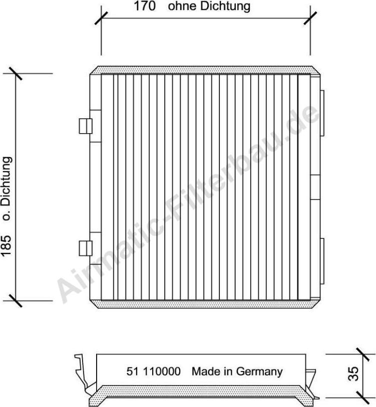 Airmatic IF0051 - Filtre, air de l'habitacle cwaw.fr