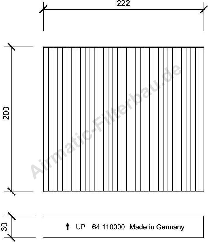 Airmatic IF0064 - Filtre, air de l'habitacle cwaw.fr