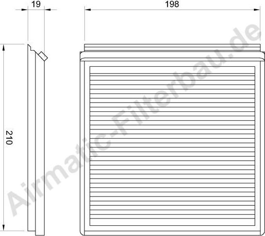 Airmatic IF0018 - Filtre, air de l'habitacle cwaw.fr