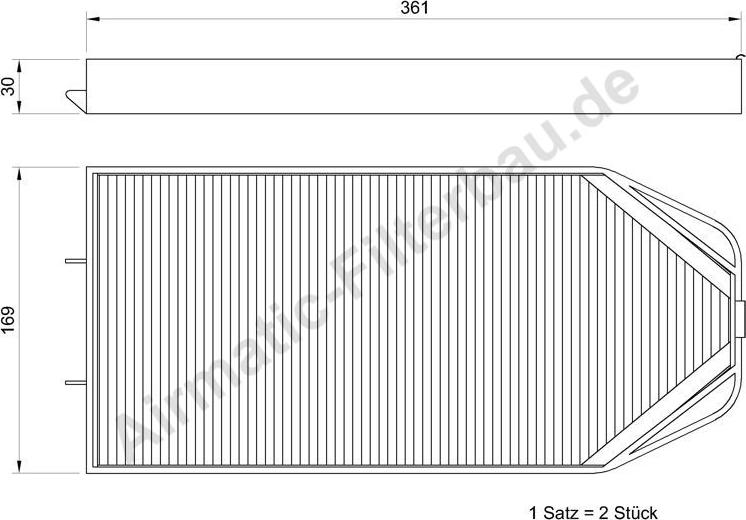 Airmatic IF0080S - Filtre, air de l'habitacle cwaw.fr