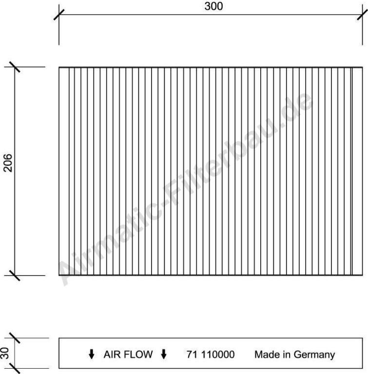 Airmatic IF0071 - Filtre, air de l'habitacle cwaw.fr