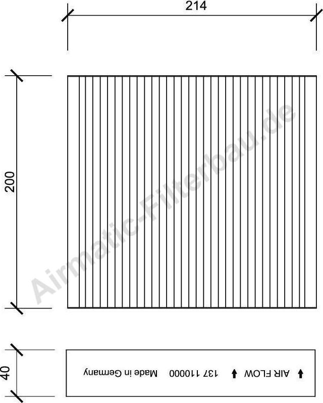 Airmatic IF0137 - Filtre, air de l'habitacle cwaw.fr